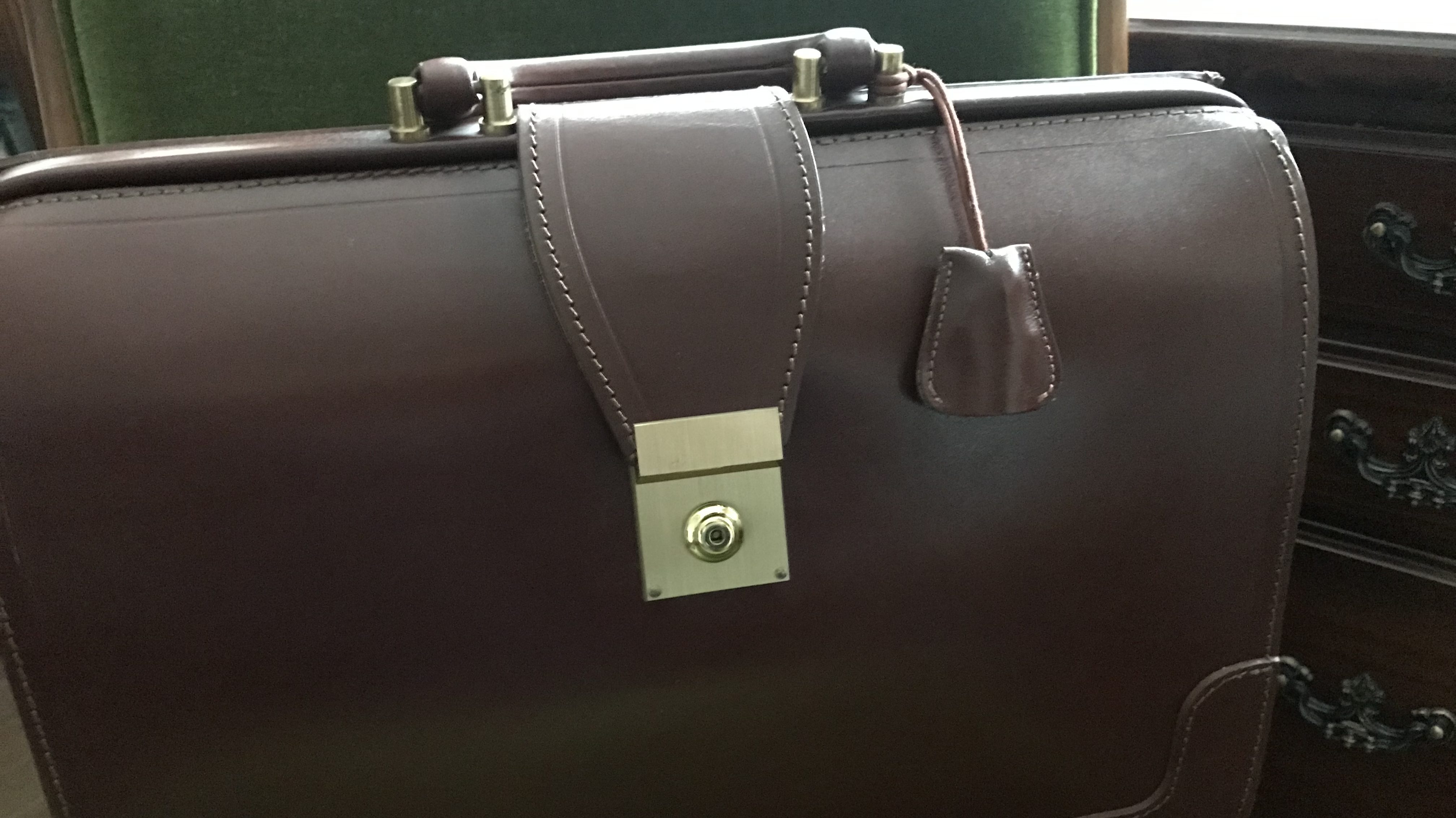 Peal & Co. briefcase for Brooks Brothers ブルックス・ブラザーズの 